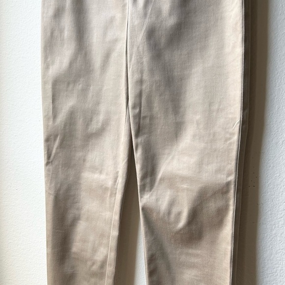 Ann Mashburn Tan Brown Womens Stretch Band Pull on Trouser Sz 6 - Picture 3 of 11